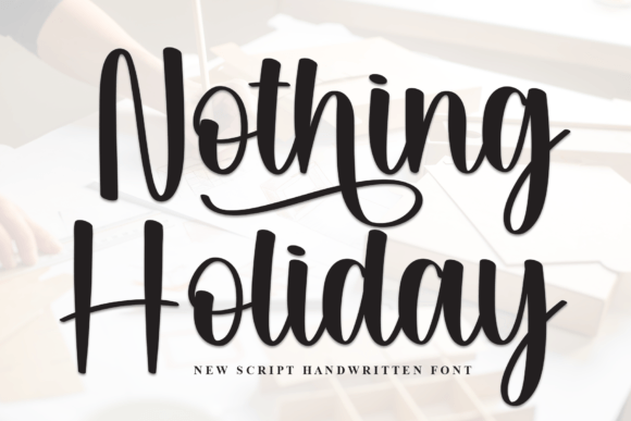 Download Nothing Holiday Font - Holiday Collection