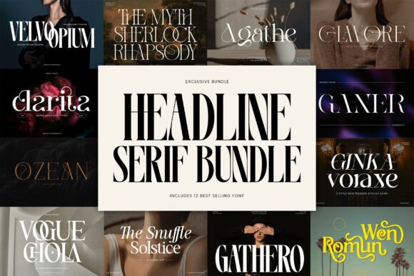 Download Headline Serif Bundle - Headline Collection