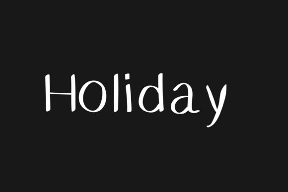 Download Holiday Font - Holiday Collection